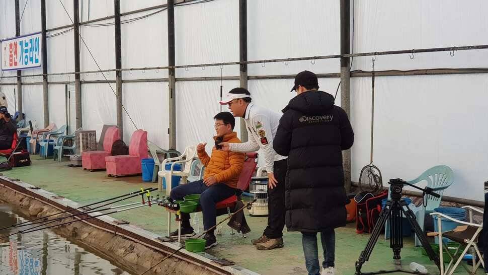 우금낚시공원 하우스 출조 (유료터정보 - 유료터조행기)