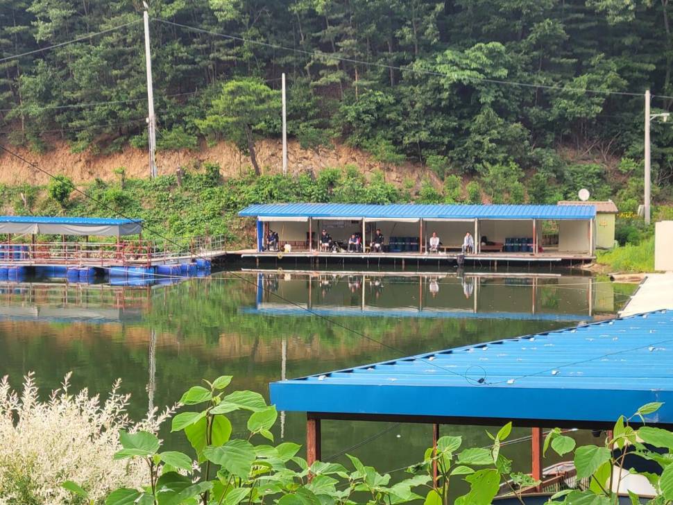 끝내주는 경치 끝내주는 마리수 둘다 만족하는 낚시터가 있다 안성 성주리낚시터 (유료터정보 - 유료터조행기)