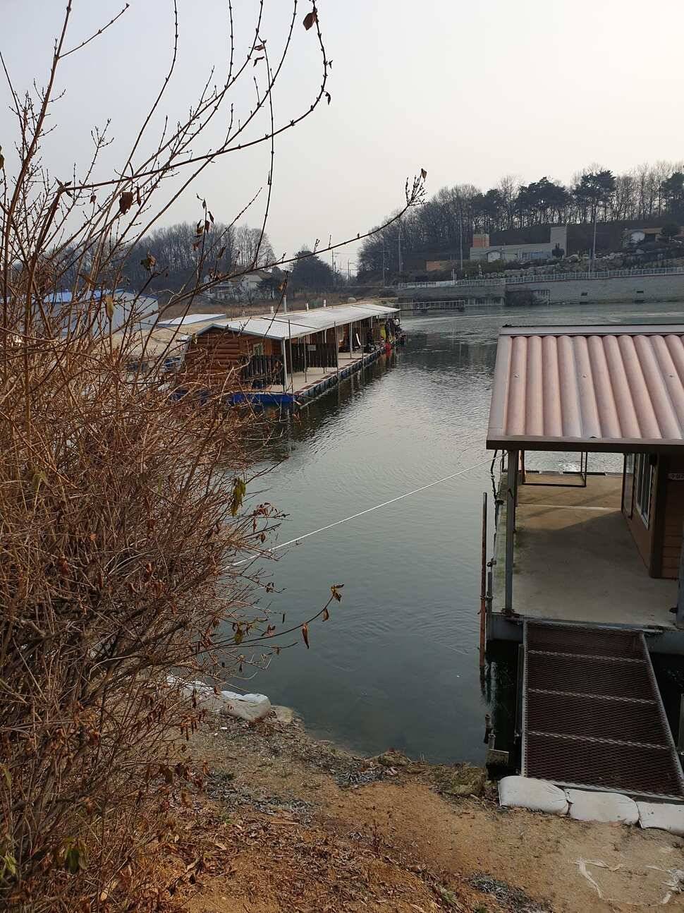 겨울 물낚시장광낚시터 (유료터정보 - 유료터조행기)