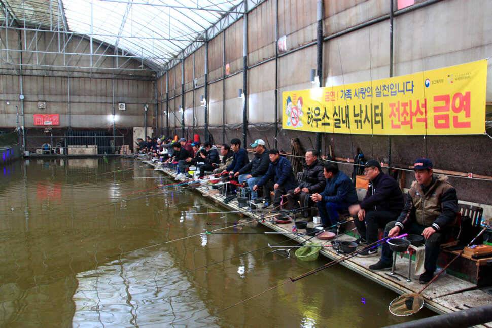 겨울철 낚시터를 찾아서 4 원동낚시터오산 (유료터정보 - 유료터조행기)