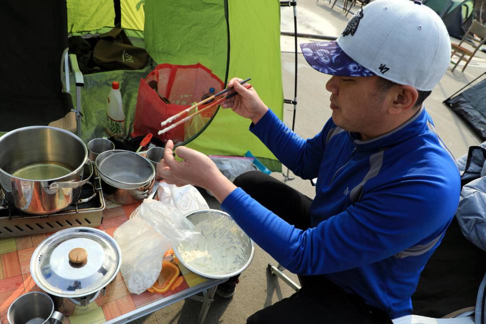 빙어 잘 나오네요 마둔낚시터 (유료터정보 - 유료터조행기)