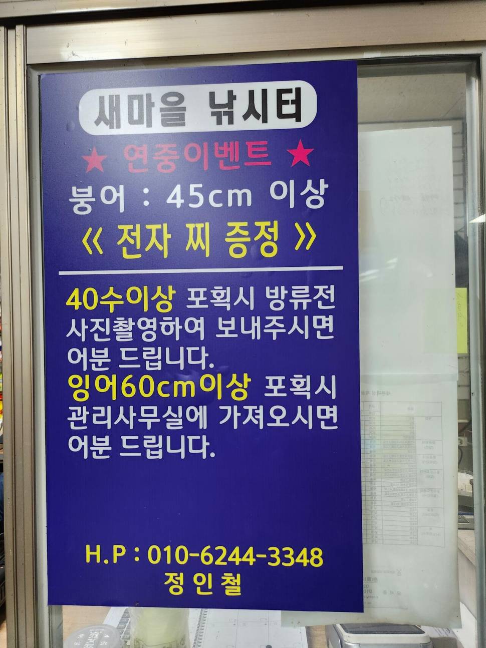 8월의 포천 새마을 낚시터로의 낚시여행 (유료터정보 - 유료터조행기)