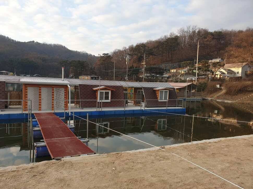 한파에 겨울물낚시장광낚시터 (유료터정보 - 유료터조행기)