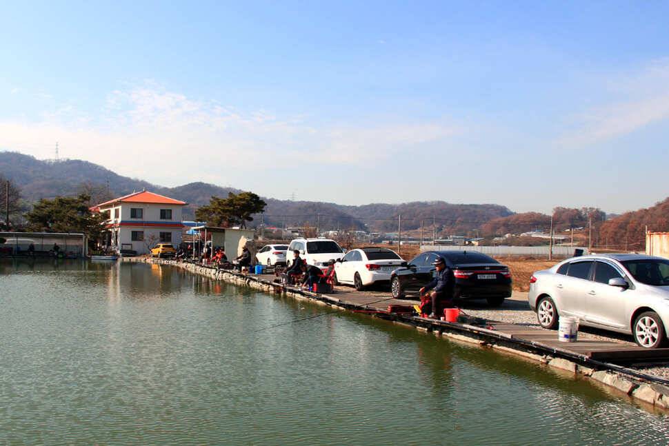 겨울철 낚시터를 찾아서 8 황산낚시터 (유료터정보 - 유료터조행기)