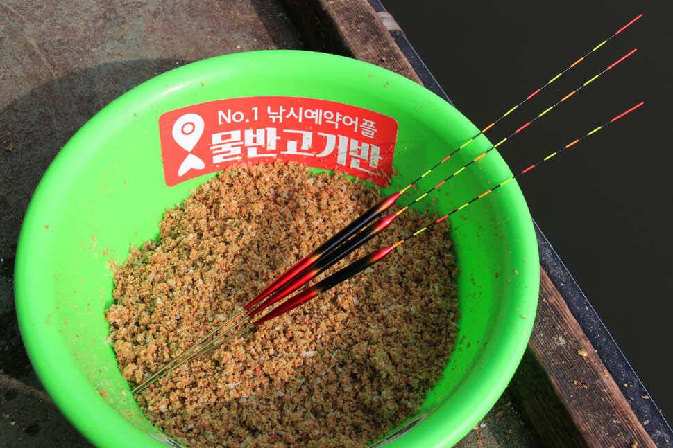 전 자리에서 입질이 냉정낚시터 (유료터정보 - 유료터조행기)