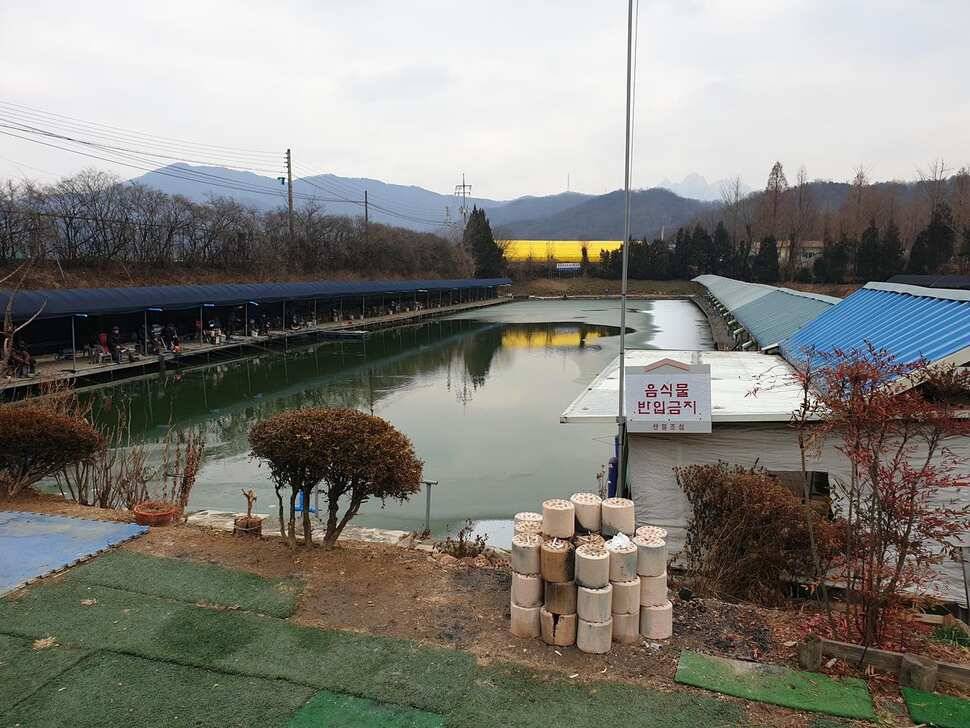 새해 첫 낚시삼하낚시터 (유료터정보 - 유료터조행기)