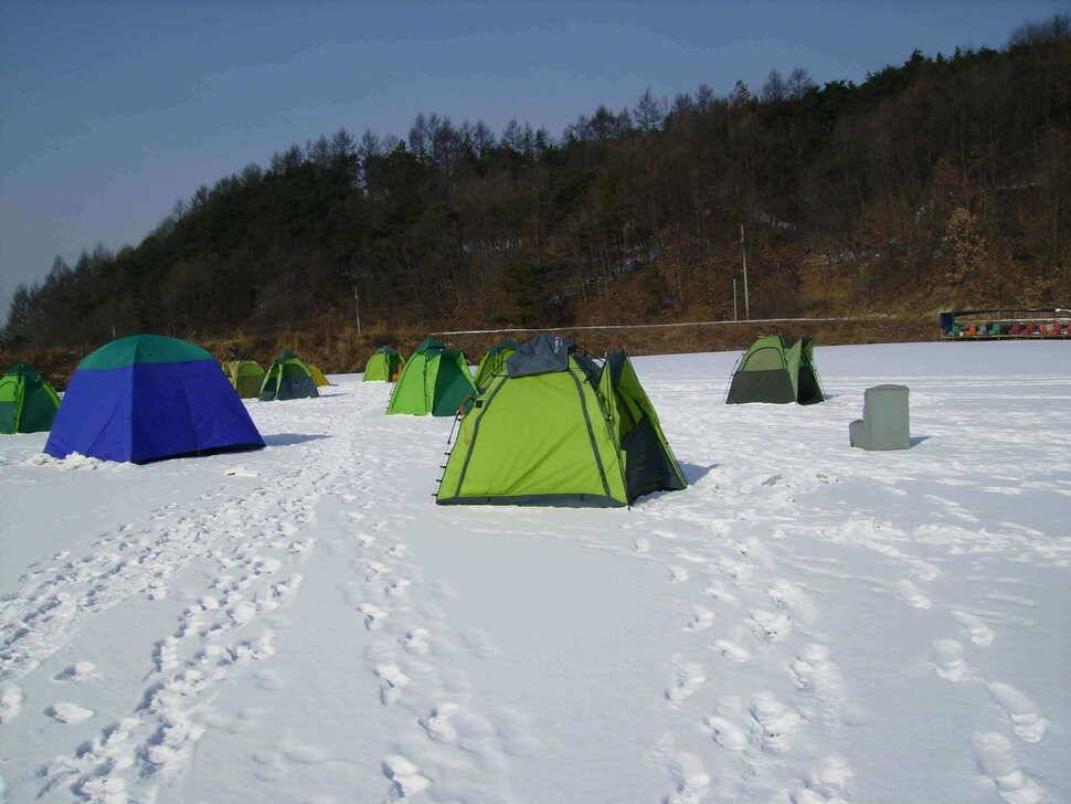 도곡낚시터 얼음낚시 (유료터정보 - 유료터조행기)