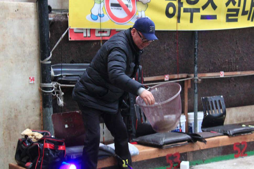 겨울철 낚시터를 찾아서 4 원동낚시터오산 (유료터정보 - 유료터조행기)