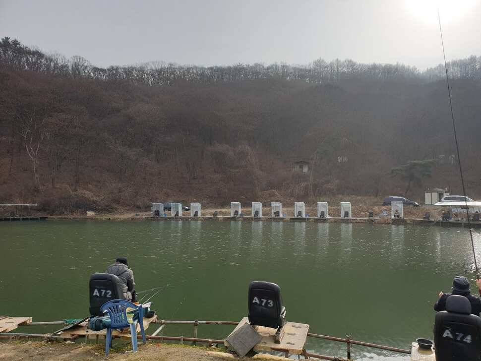 성탄절 짬낚시화도낚시공원 (유료터정보 - 유료터조행기)