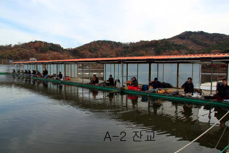 겨울철 낚시터를 찾아서 5 냉정지아산 (유료터정보 - 유료터조행기)