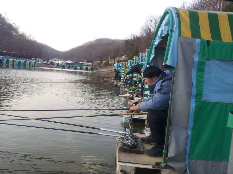 낙산낚시터의 밤낚시편 2부 (유료터정보 - 유료터조행기)