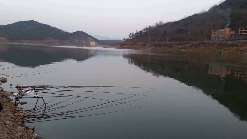 고요한밤거룩한밤어둠에 입질없는밤나혼자만ㅠ (유료터정보 - 유료터조행기)
