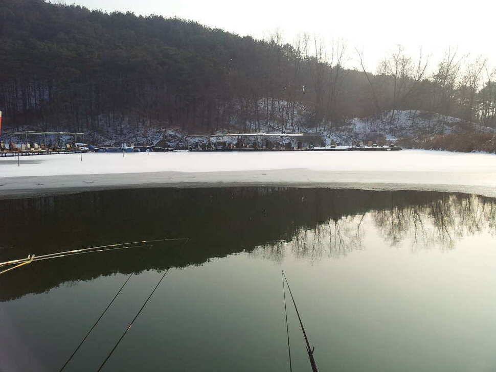 오산 그린 낚시터 겨울 노지 낚시터 개장 합니다 (유료터정보 - 유료터조행기)