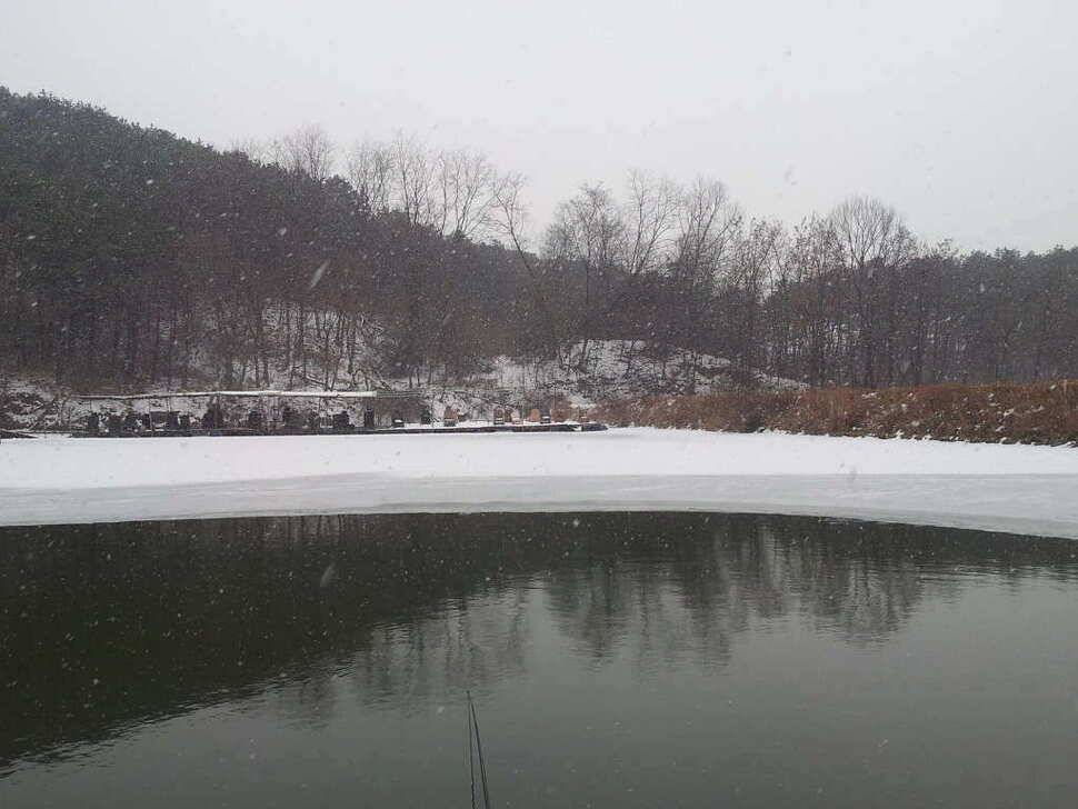 오산 그린 낚시터 겨울 노지 낚시터 개장 합니다 (유료터정보 - 유료터조행기)