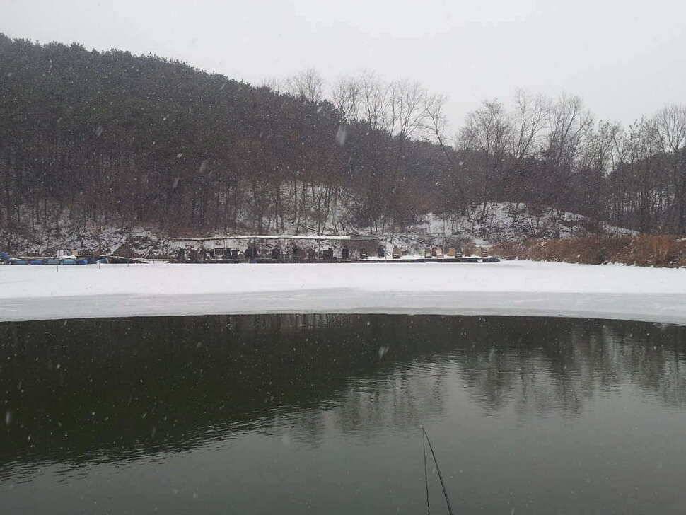 오산 그린 낚시터 겨울 노지 낚시터 개장 합니다 (유료터정보 - 유료터조행기)