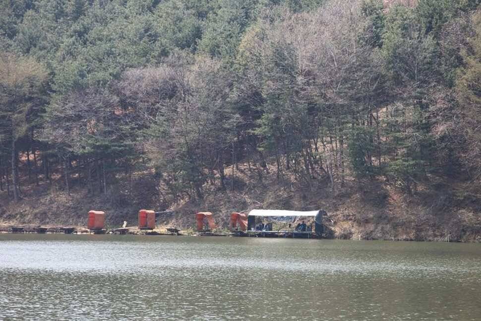 벚꽃길 진우지 (유료터정보 - 유료터조행기)