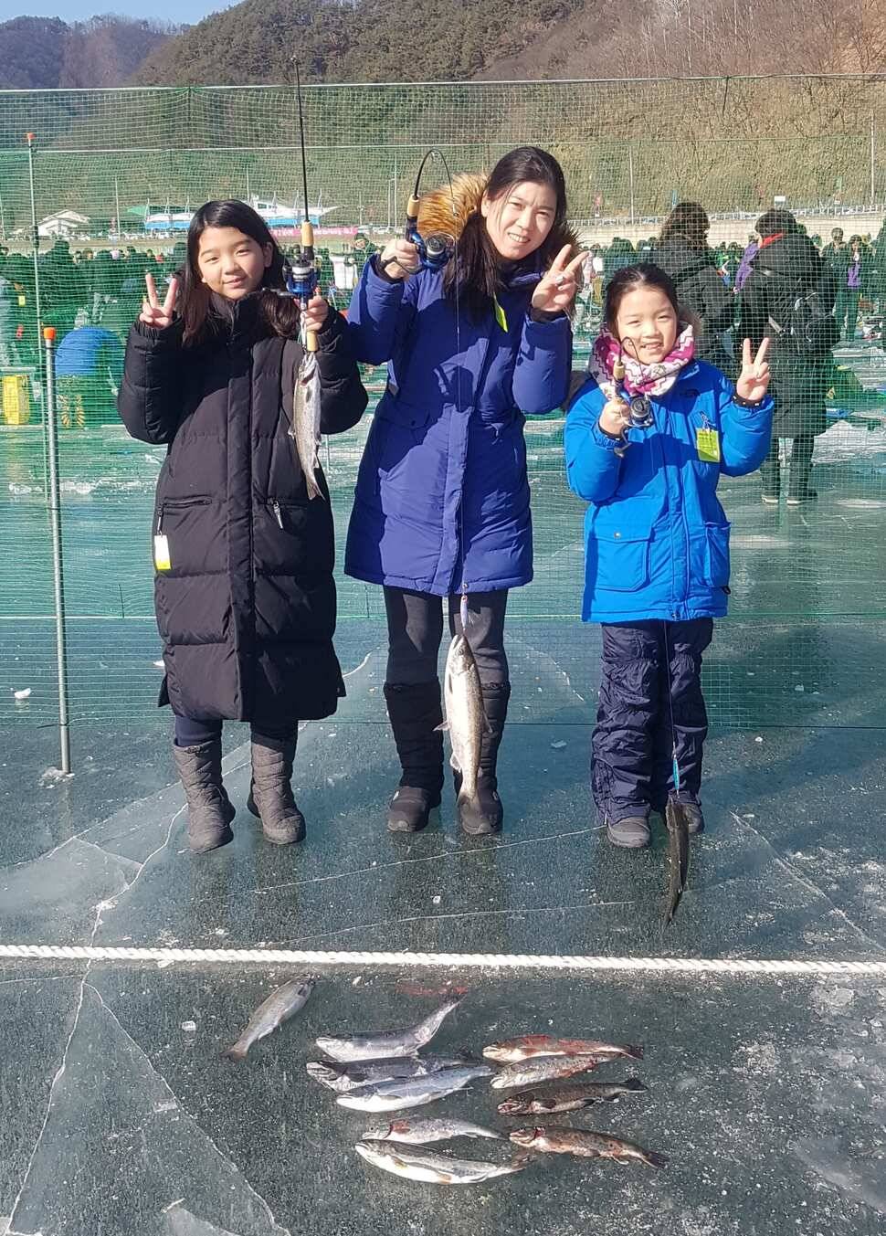 화천 산천어축제 다녀왔습니다 (유료터정보 - 유료터조행기)