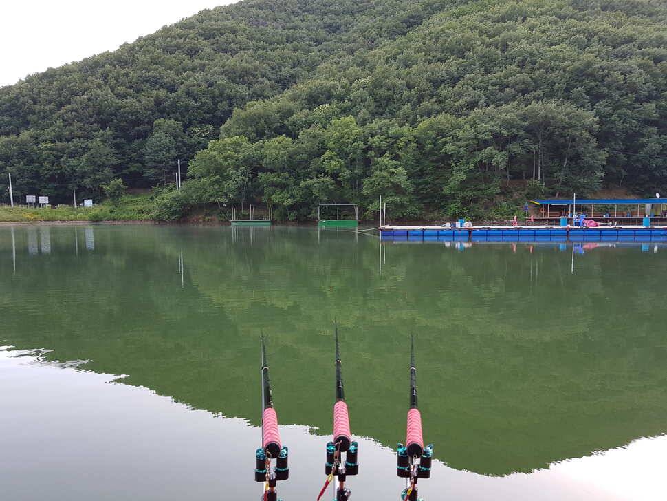 오산나그네의 안성성주리 낚시터 마무리 (유료터정보 - 유료터조행기)