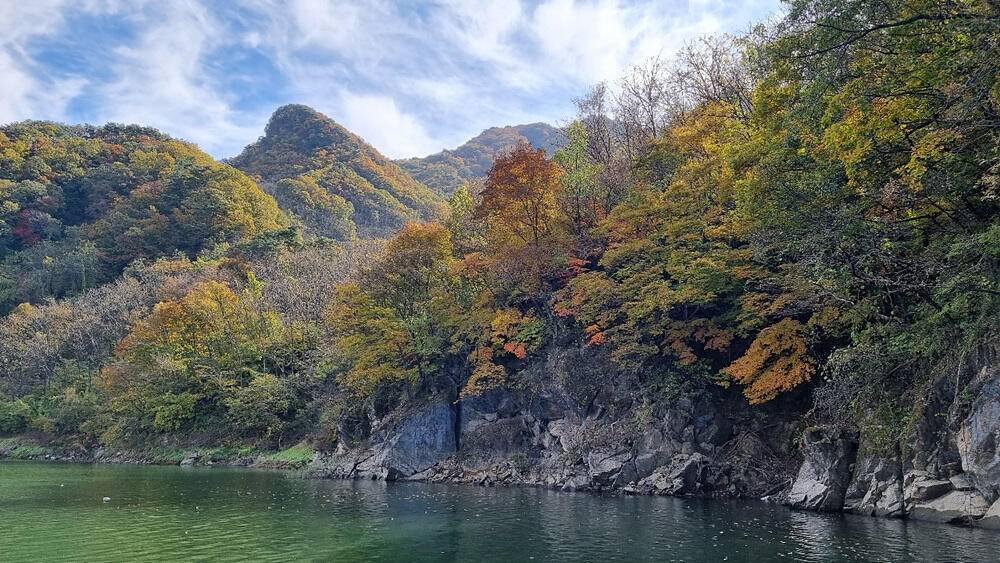 좋은 조황을 보인 충주호 명서 하천 낚시터 소식 (조황조행기 - 특파원조황)
