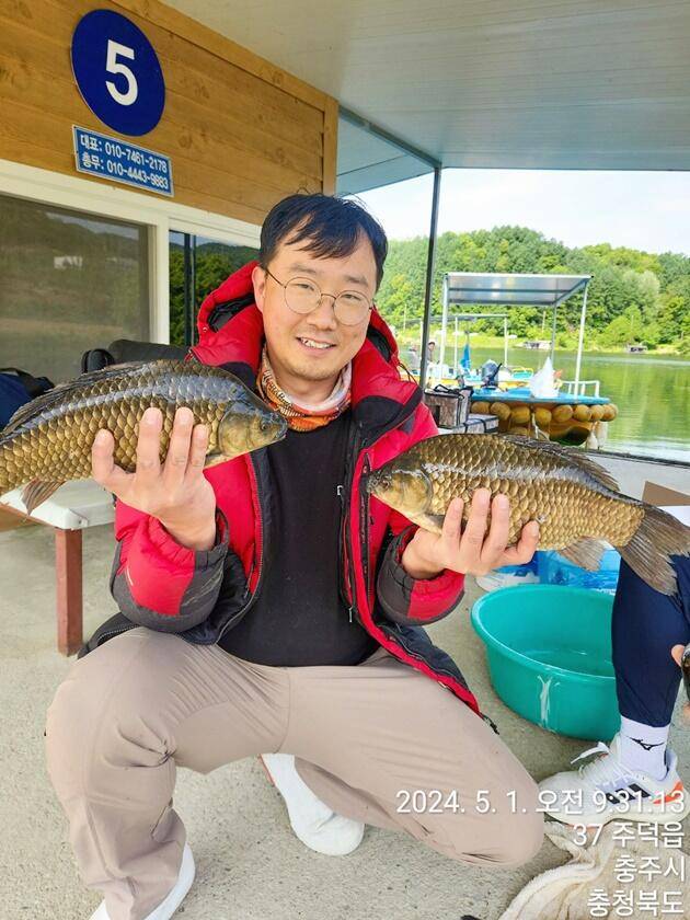 한버들 4 짜달천강 월척화곡지 대물 조황 (조황조행기 - 특파원조황)