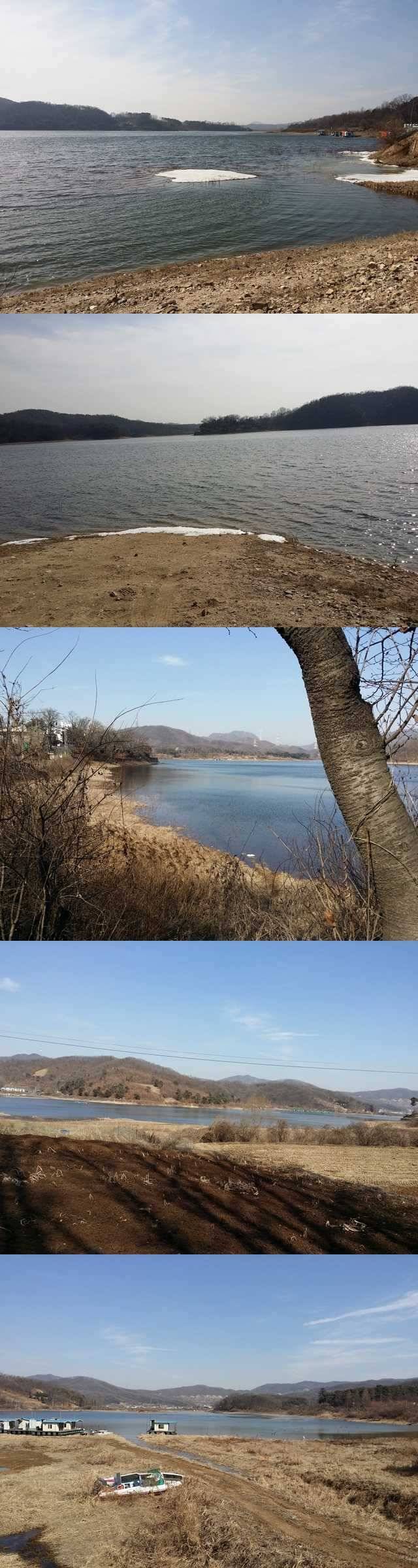 고삼지 얼음 거의 녹았습니다 (조황조행기 - 특파원조황)
