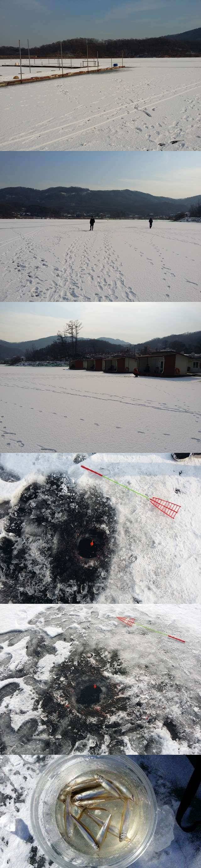 두창지 빙어낚시 시작합니다 (조황조행기 - 특파원조황)