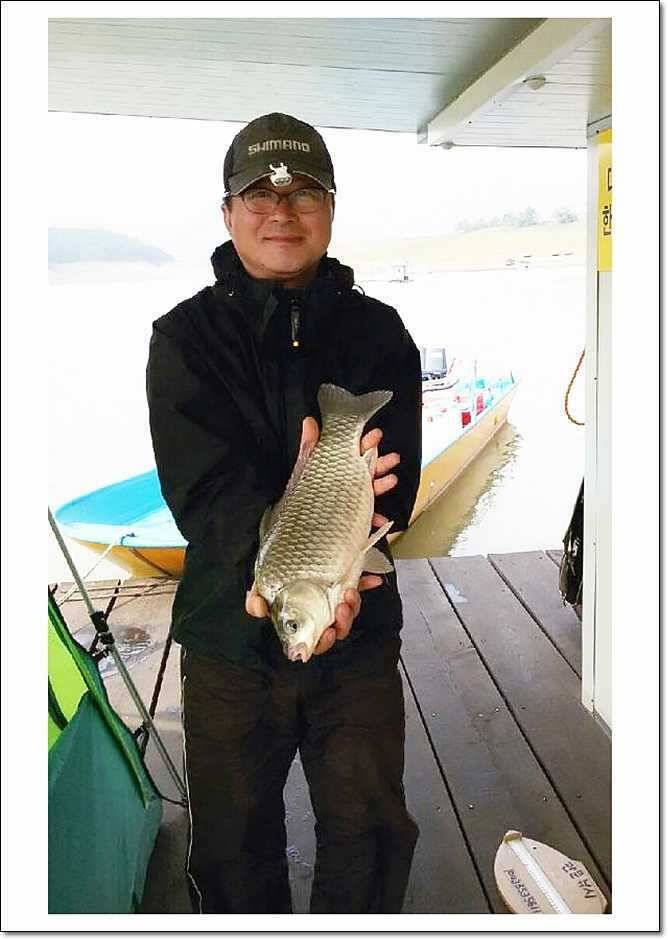 충주호 사짜월척 (조황조행기 - 특파원조황)