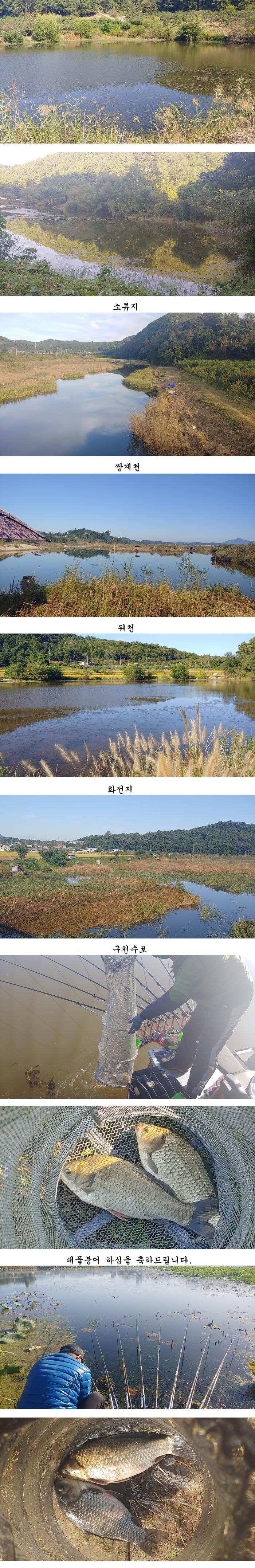가을 대물낚시 본격적으로 시작이 되었습니다 (조황조행기 - 특파원조황)