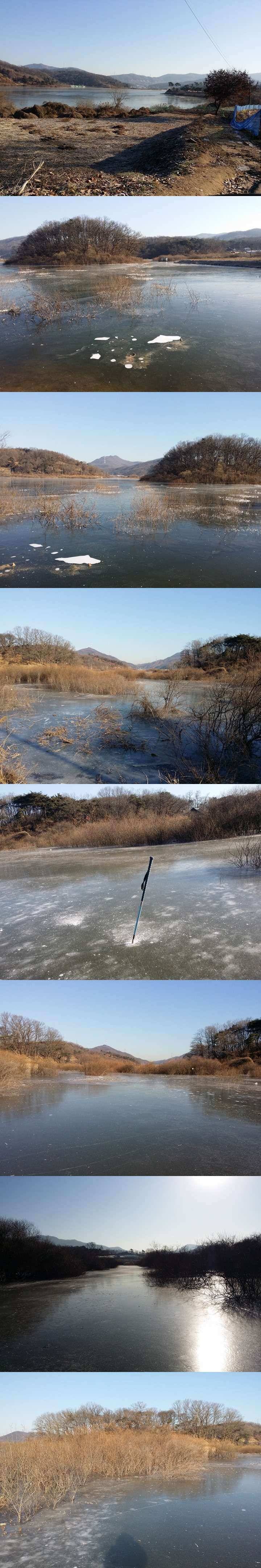 고삼지 얼음낚시 가능합니다 (조황조행기 - 특파원조황)