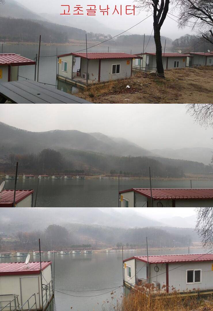 안흥수낚시 주변 낚시터들 현황 (조황조행기 - 특파원조황)