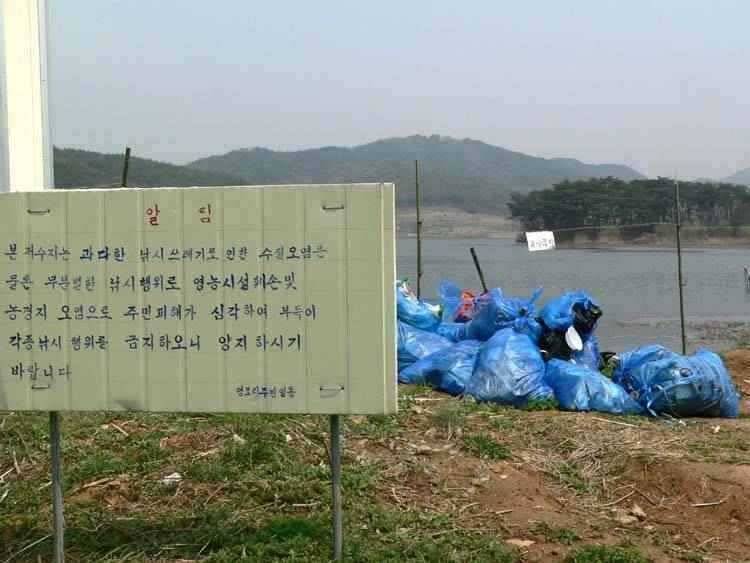 충남 광천보령권 움직이는 소류지 계곡지 (조황조행기 - 특파원조황)