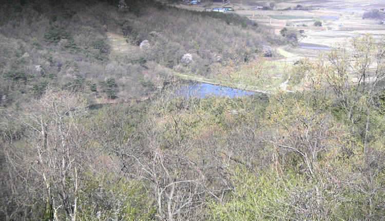 산아래서 바라본 저수지들충남 서산 (조황조행기 - 특파원조황)