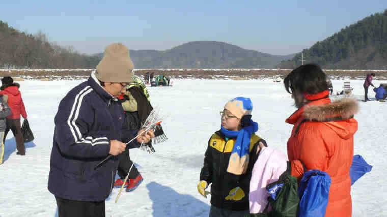 오산권 빙어낚시 (조황조행기 - 특파원조황)