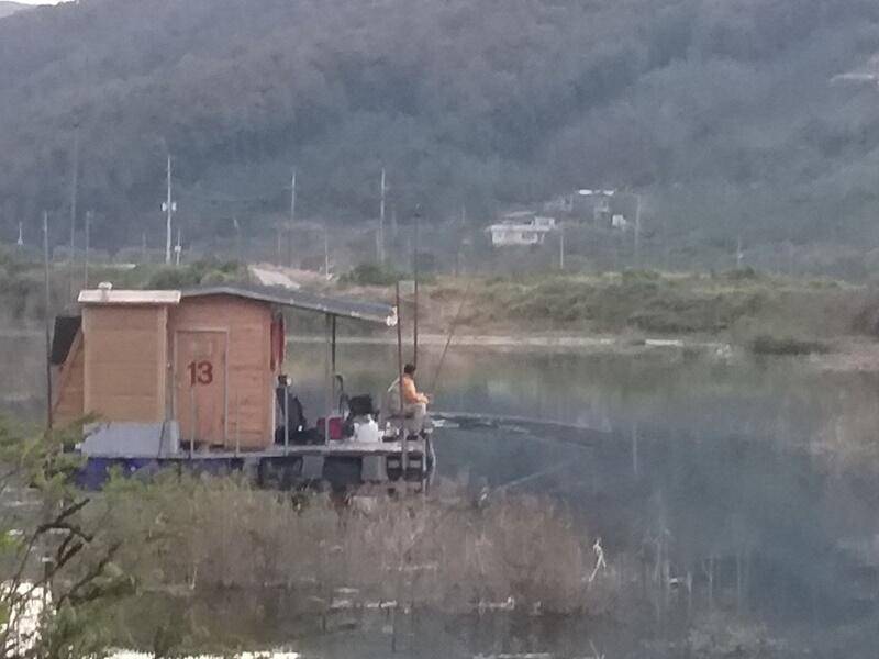 고삼지수문방류 중단후 모습 (조황조행기 - 특파원조황)