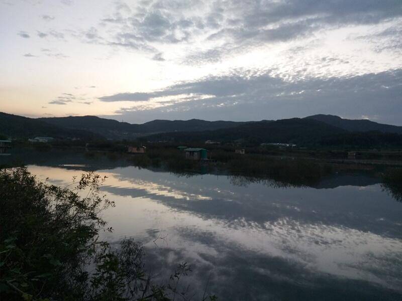 고삼지수문방류 중단후 모습 (조황조행기 - 특파원조황)