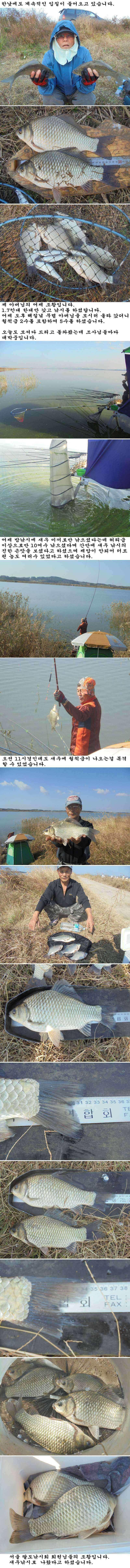 1023 부남호 초대박중인 조황 (조황조행기 - 특파원조황)