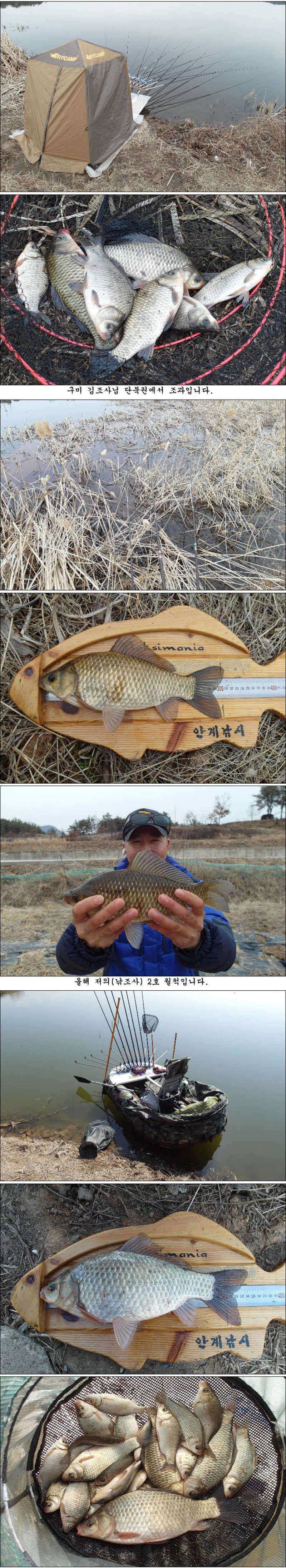 3월 첫째주 의성권 조황소식입니다 (조황조행기 - 특파원조황)