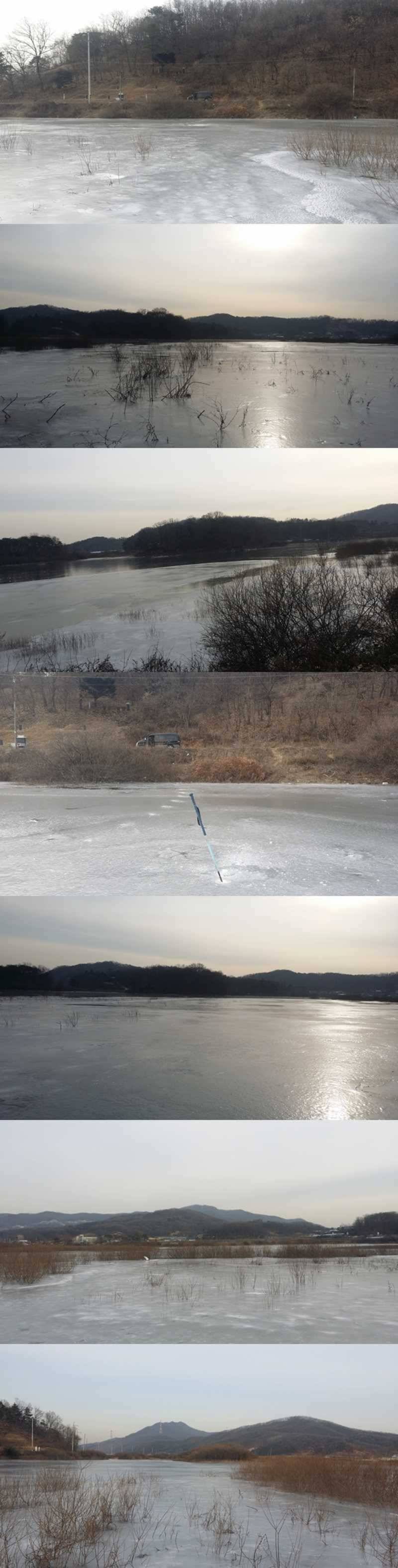 고삼지 얼음낚시 가능합니다 (조황조행기 - 특파원조황)