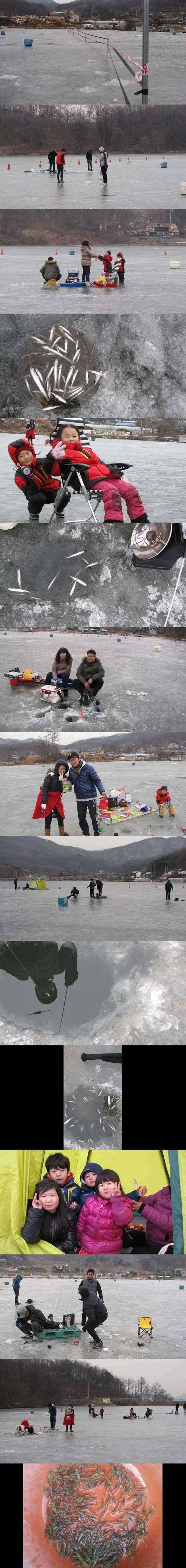 두창지 빙어낚시 계속 합니다 (조황조행기 - 특파원조황)