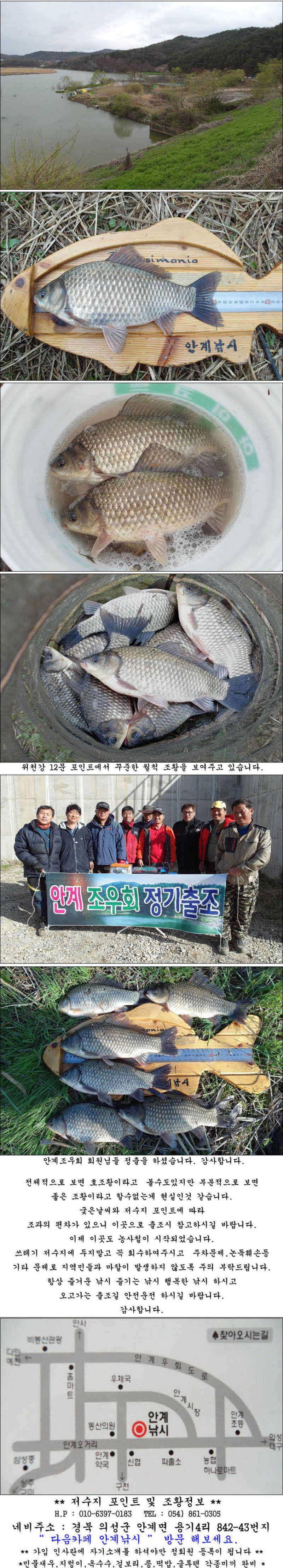 계속되는 허리급월척들 조황입니다 (조황조행기 - 특파원조황)