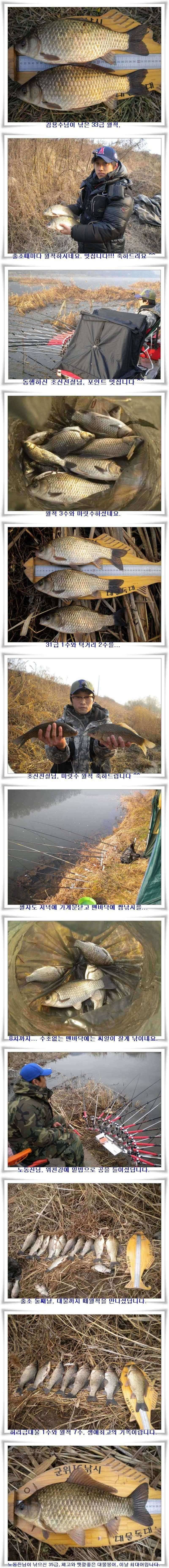 떼월척을 만나다 (조황조행기 - 특파원조황)