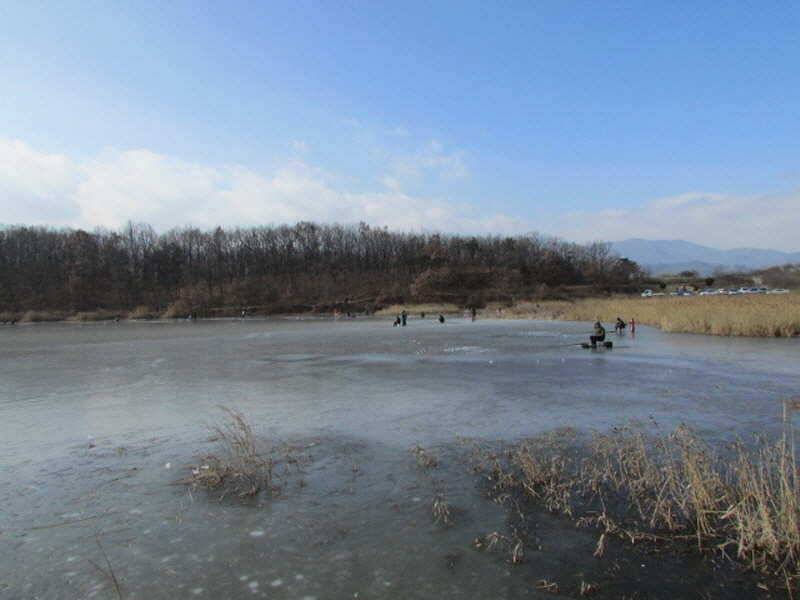 얼음낚시 시작 (조황조행기 - 특파원조황)