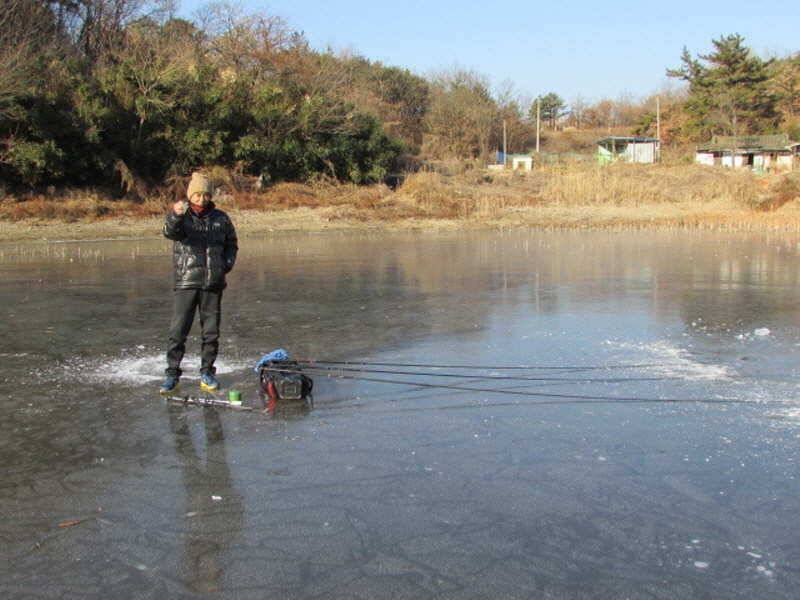 얼음낚시 시작 (조황조행기 - 특파원조황)