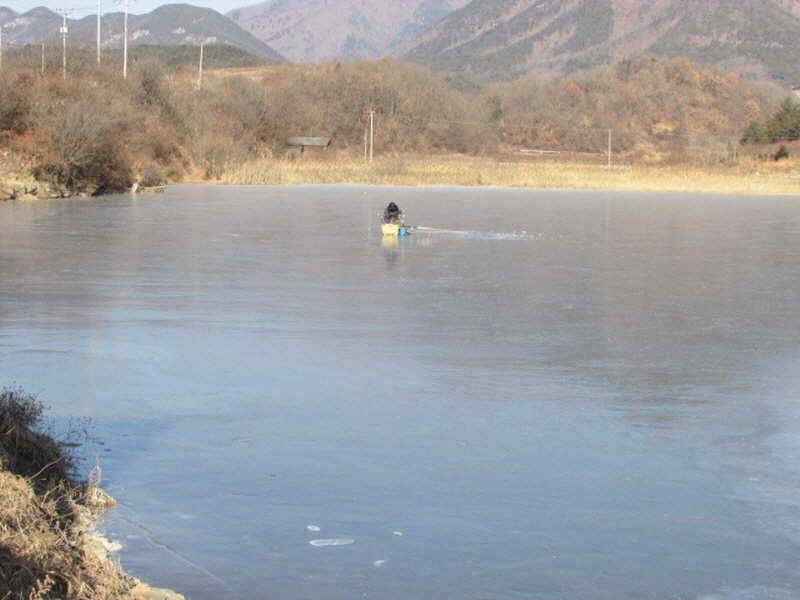 얼음낚시 시작 (조황조행기 - 특파원조황)