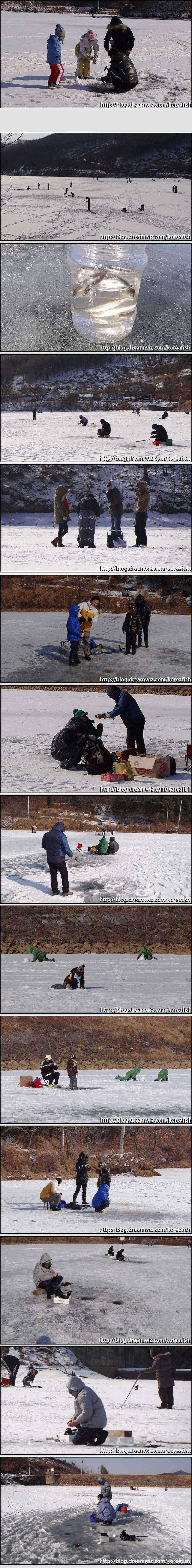 막바지동장군과 빙어낚시 (조황조행기 - 특파원조황)