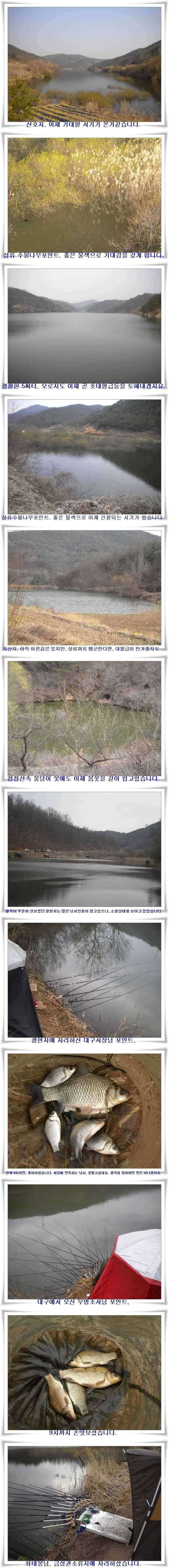 곳곳에서 월준척이 (조황조행기 - 특파원조황)