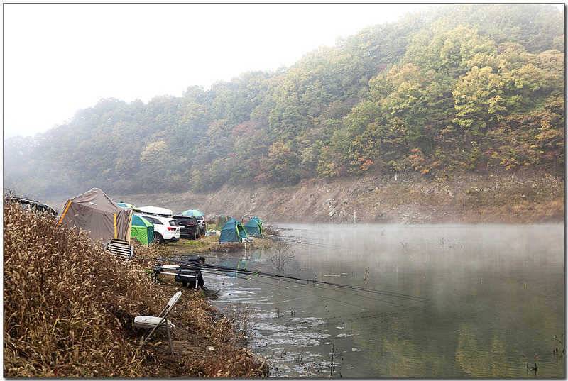 한버들 사짜칠성지 사짜충주호 노지 대물 (조황조행기 - 특파원조황)