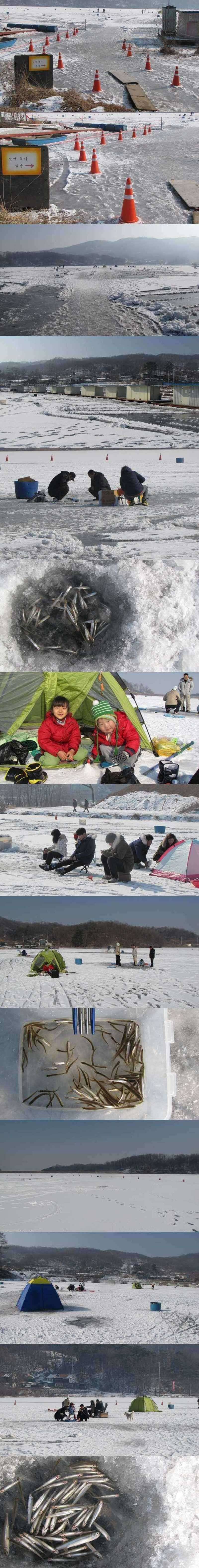 두창지 빙어낚시 절대 가능합니다 (조황조행기 - 특파원조황)