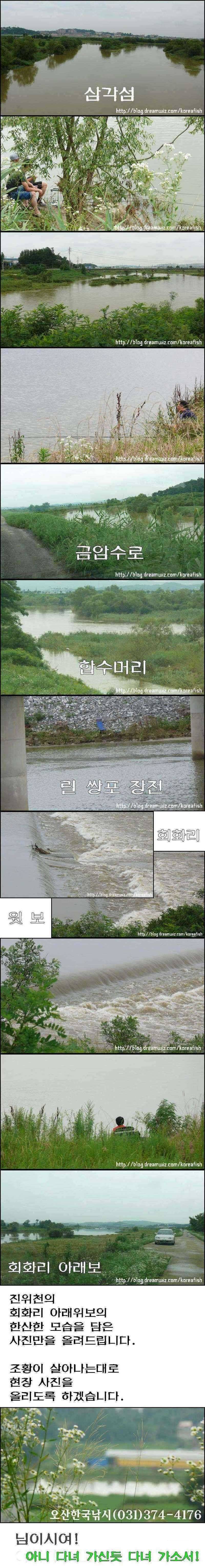 소류지월척과 장마와의 전쟁 (조황조행기 - 특파원조황)