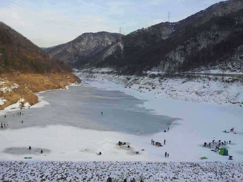 송림지 용성지 빙어낚시 여전히 좋아요 (조황조행기 - 특파원조황)